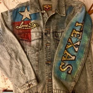 “Texas denim jacket